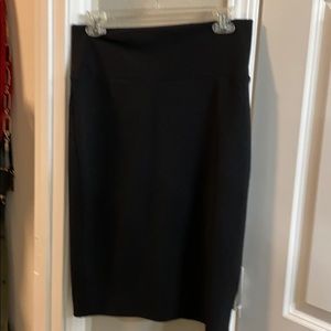 Lularoe classic black pencil skirt